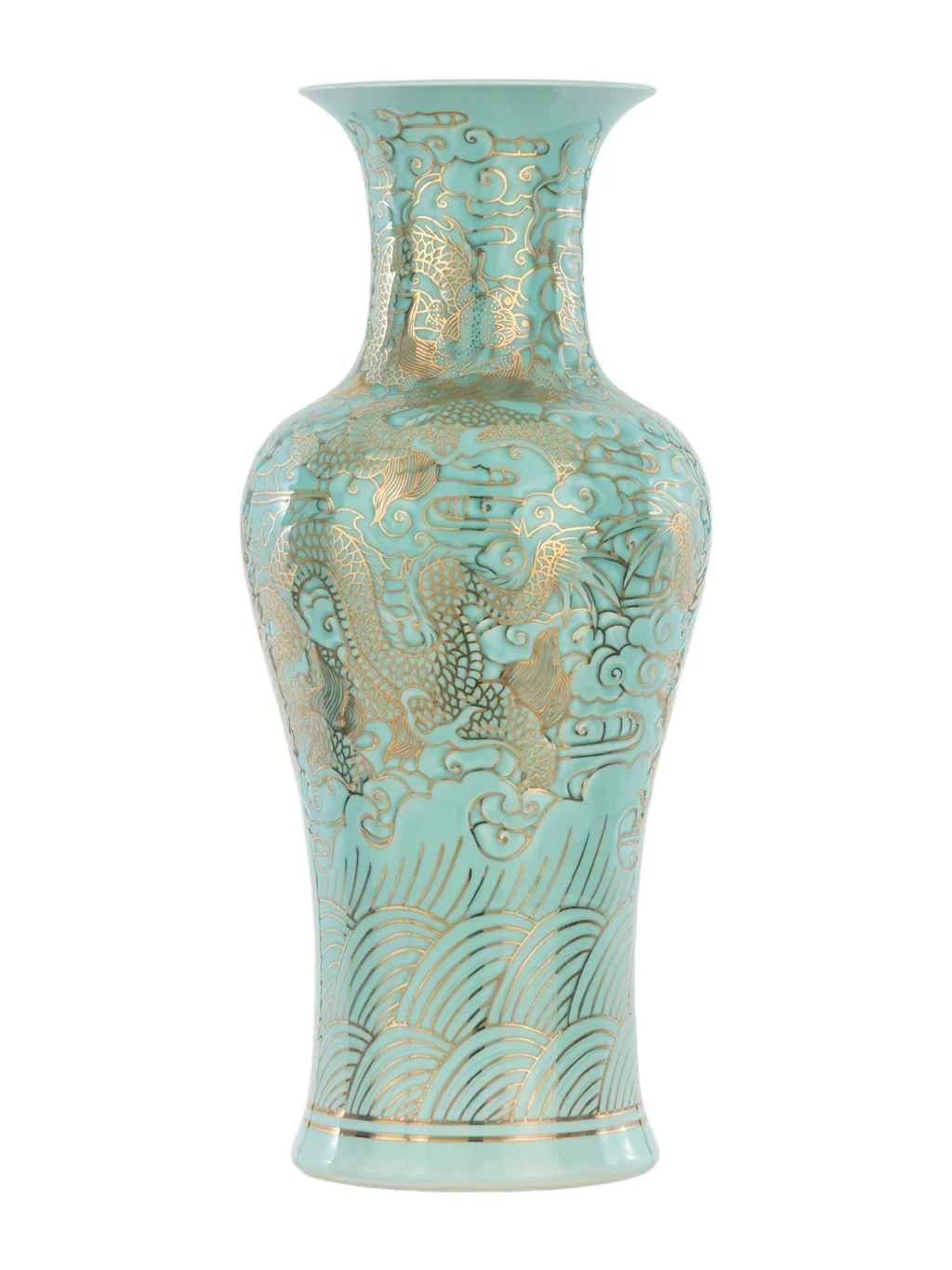 John-Richard Collection Sage Winds Patterned Vase