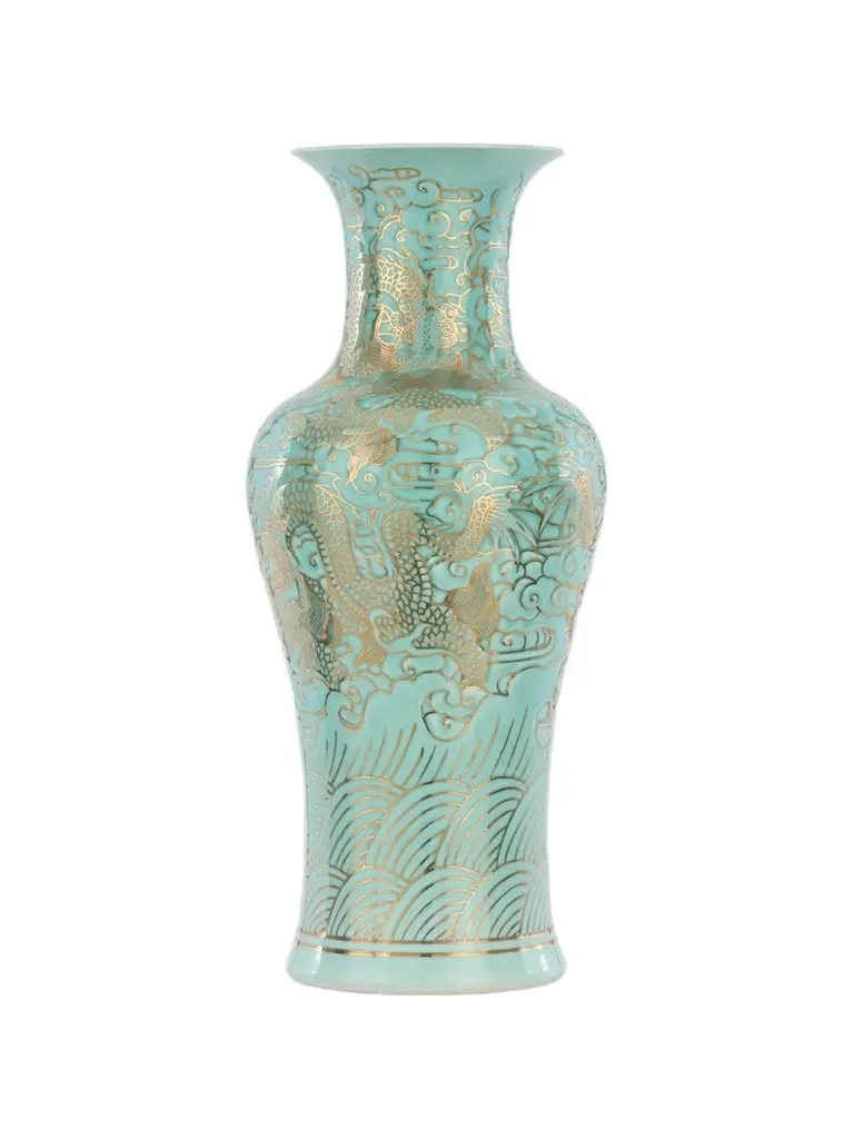 John-Richard Collection Sage Winds Patterned Vase