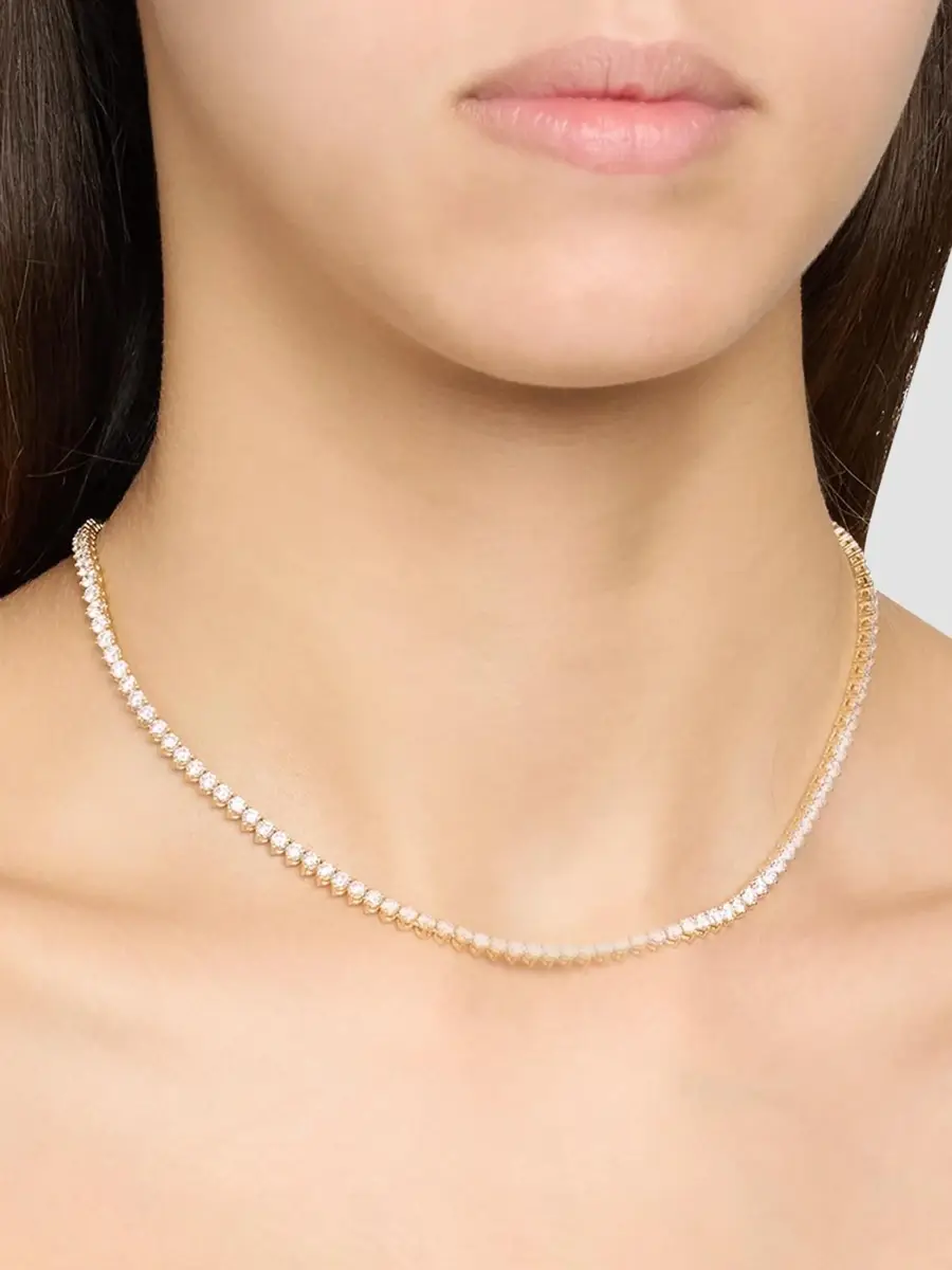 Diamonds at Saks Fifth Avenue Women's 18K Yellow Gold & 11.45 TCW Diamond Tennis Necklace | Thumbnail 2 Diamonds at Saks Fifth Avenue Women's 18K Yellow Gold & 11.45 TCW Diamond Tennis Necklace | Thumbnail 2