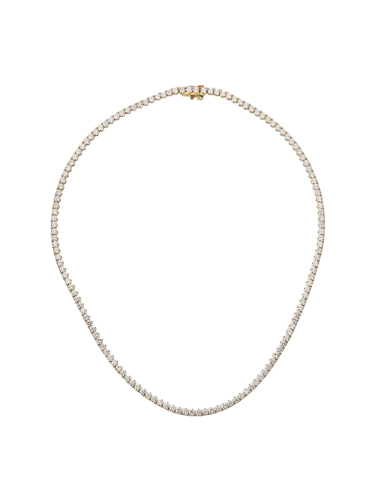 Women's 18K Yellow Gold & 11.45 TCW Diamond Tennis Necklace Women's 18K Yellow Gold & 11.45 TCW Diamond Tennis Necklace