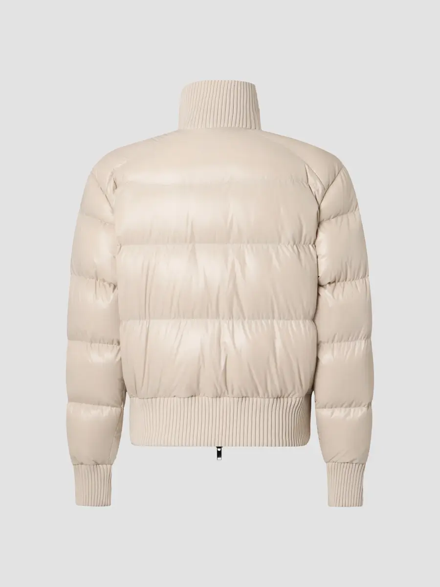 Moose Knuckles Women's Shiny Queens Puffer Bomber Jacket | Thumbnail 8