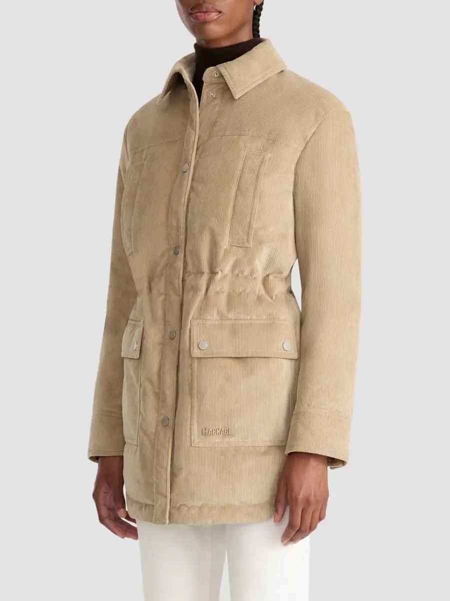 Mackage Women's Kaethe Corduroy Shirt Jacket | Thumbnail 4 Mackage Women's Kaethe Corduroy Shirt Jacket | Thumbnail 4