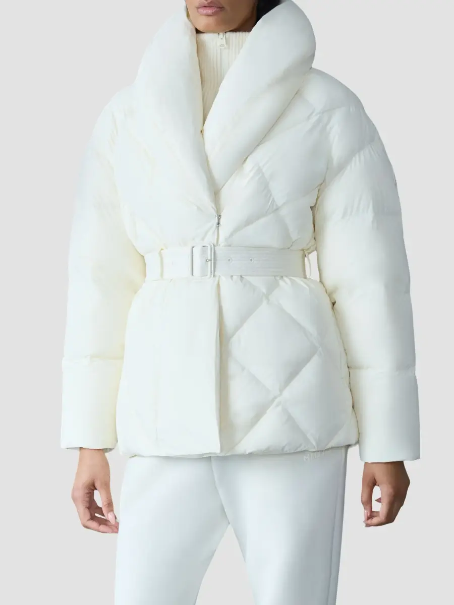 Mackage Women's Olive Down Belted Jacket | Thumbnail 4
