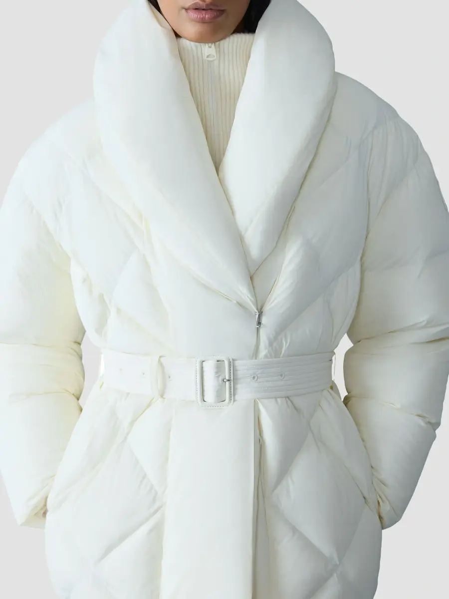 Mackage Women's Olive Down Belted Jacket | Thumbnail 6