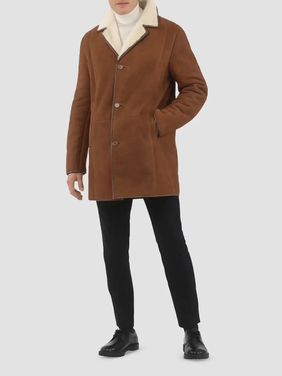 Gorski Men's Merino Shearling Lamb Stroller Jacket | Thumbnail 2 Gorski Men's Merino Shearling Lamb Stroller Jacket | Thumbnail 2