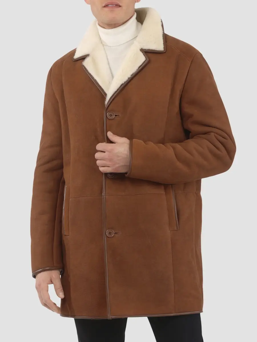 Gorski Men's Merino Shearling Lamb Stroller Jacket | Thumbnail 3 Gorski Men's Merino Shearling Lamb Stroller Jacket | Thumbnail 3