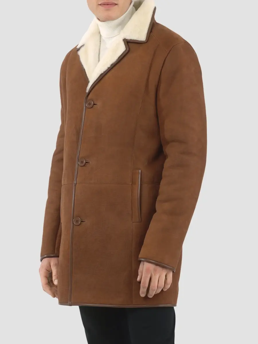 Gorski Men's Merino Shearling Lamb Stroller Jacket | Thumbnail 4 Gorski Men's Merino Shearling Lamb Stroller Jacket | Thumbnail 4
