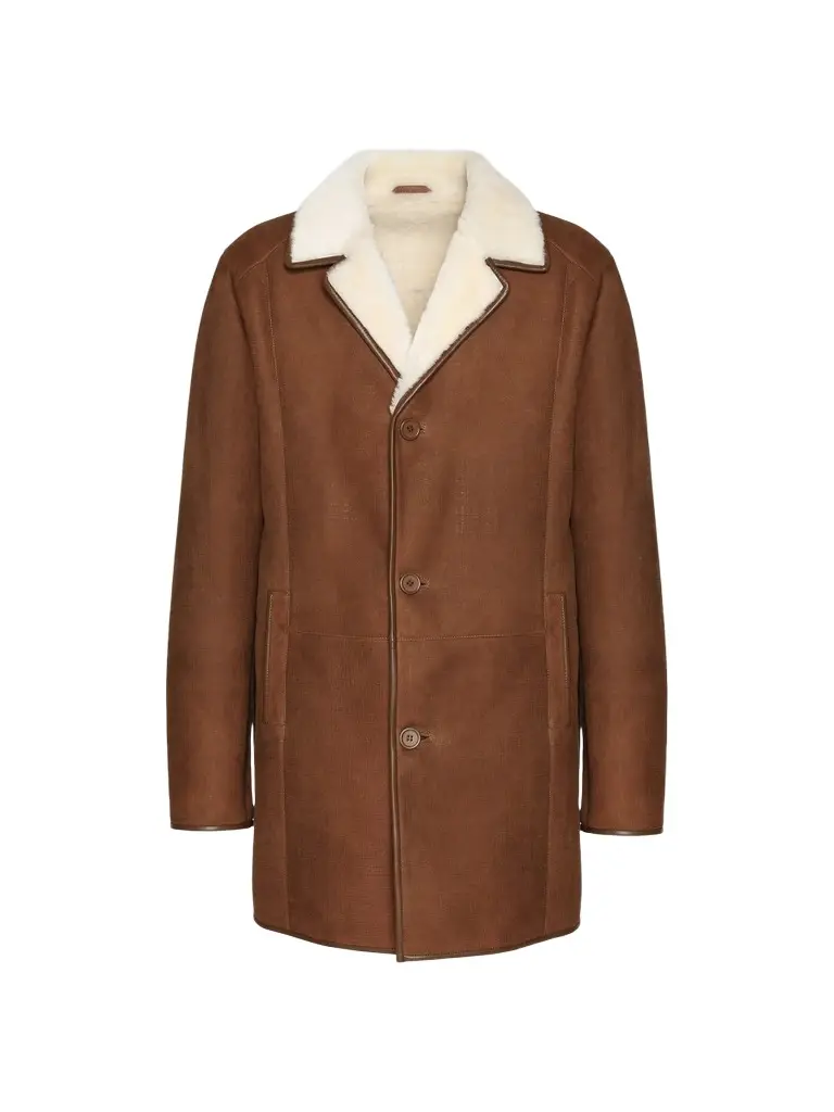 Gorski Men's Merino Shearling Lamb Stroller Jacket