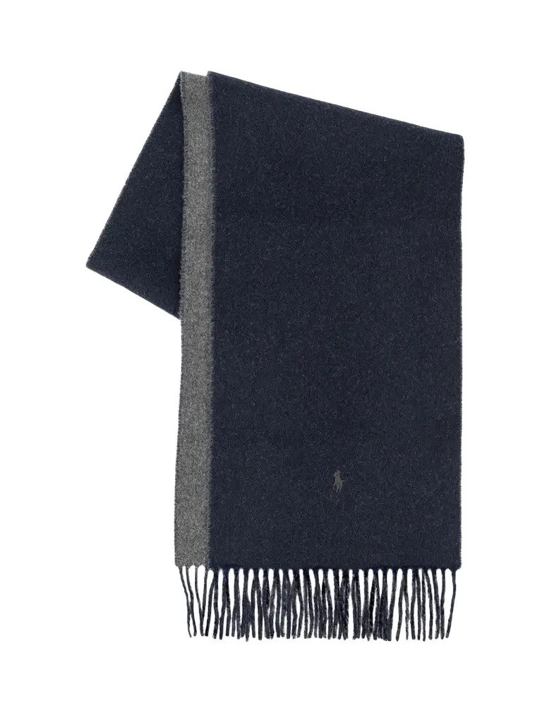 Men's Wool-Cashmere Double Sided Scarf Men's Wool-Cashmere Double Sided Scarf