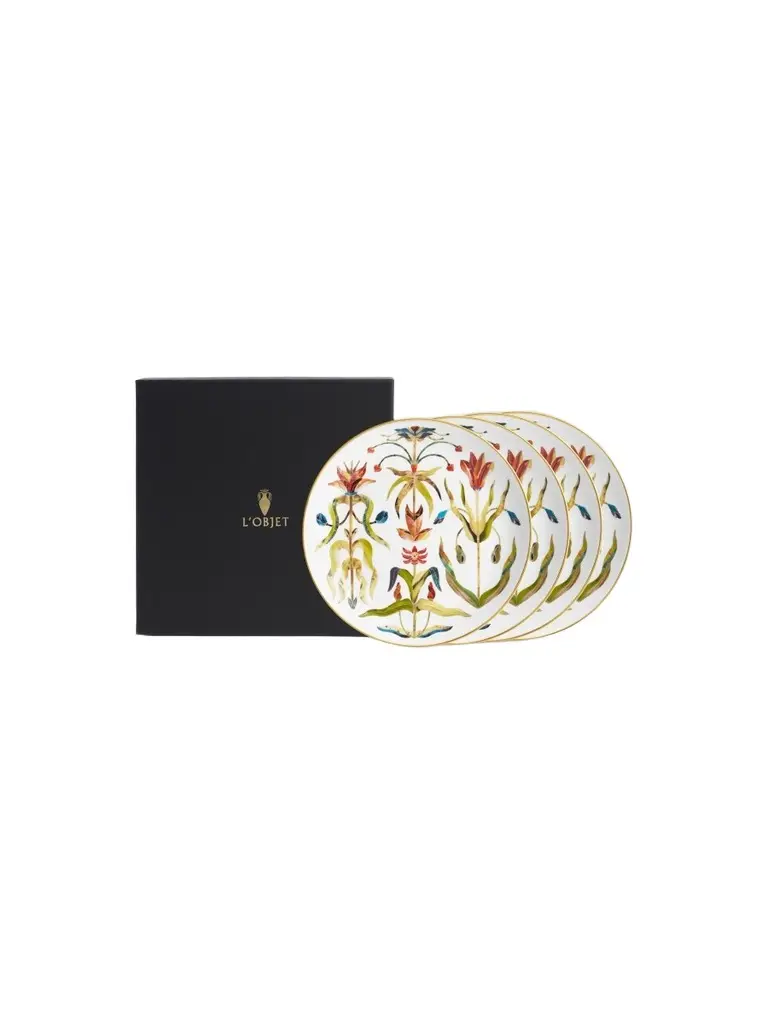 Grand Tour 4-Piece Dessert Plate Set Grand Tour 4-Piece Dessert Plate Set