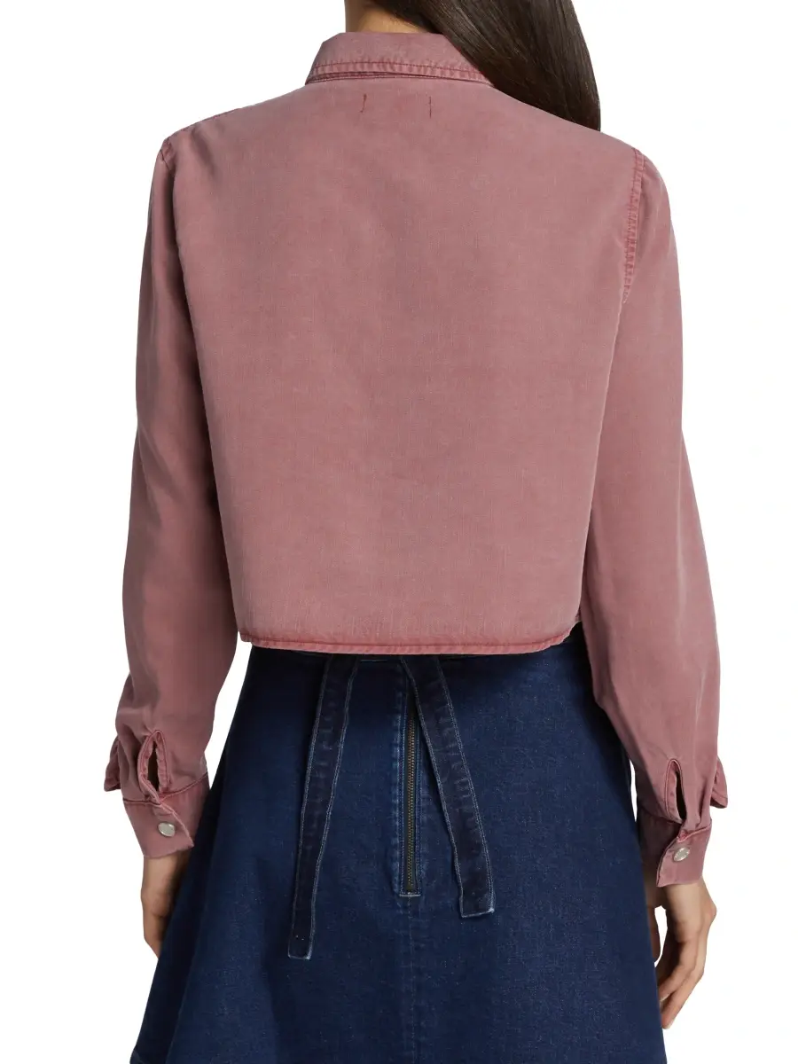Le Jean Women's Nina Cropped Denim Jacket | Thumbnail 5 Le Jean Women's Nina Cropped Denim Jacket | Thumbnail 5