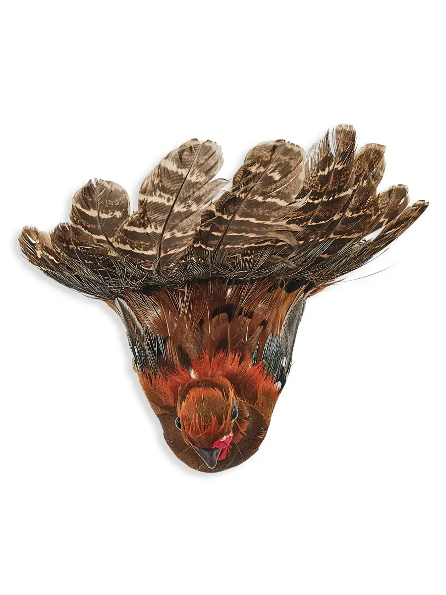 Kim Seybert Gobble Feather Turkey Napkin Ring | Thumbnail 2 Kim Seybert Gobble Feather Turkey Napkin Ring | Thumbnail 2