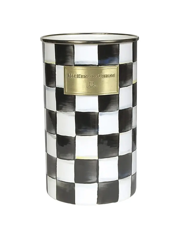 MacKenzie-Childs Courtly Check Utensil Holder