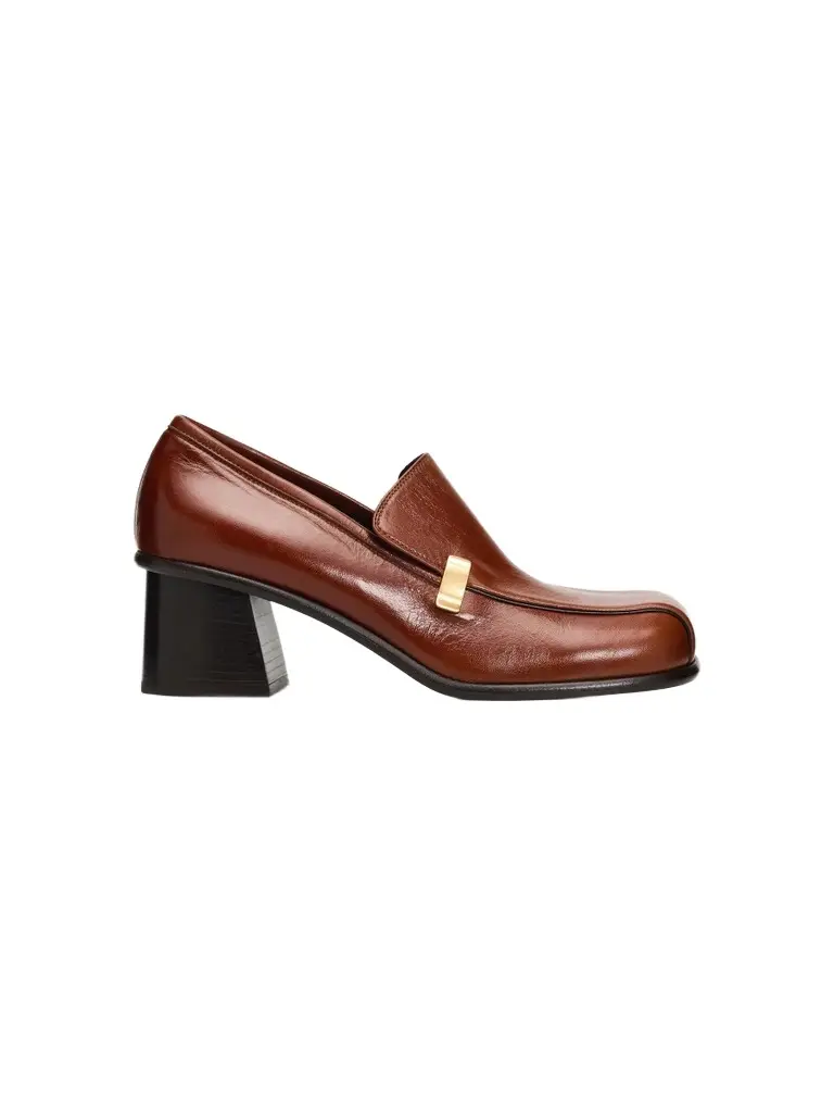 Women's Esme Leather Square-Toe Loafers Women's Esme Leather Square-Toe Loafers
