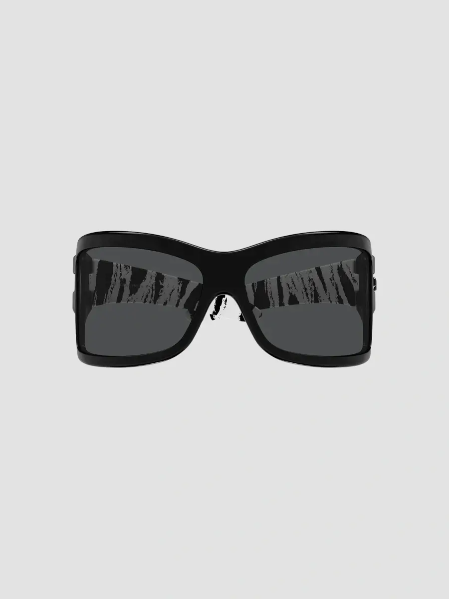 Bottega Veneta Women's Intrecciato 74MM Oversized Wrap Sunglasses | Thumbnail 2 Bottega Veneta Women's Intrecciato 74MM Oversized Wrap Sunglasses | Thumbnail 2