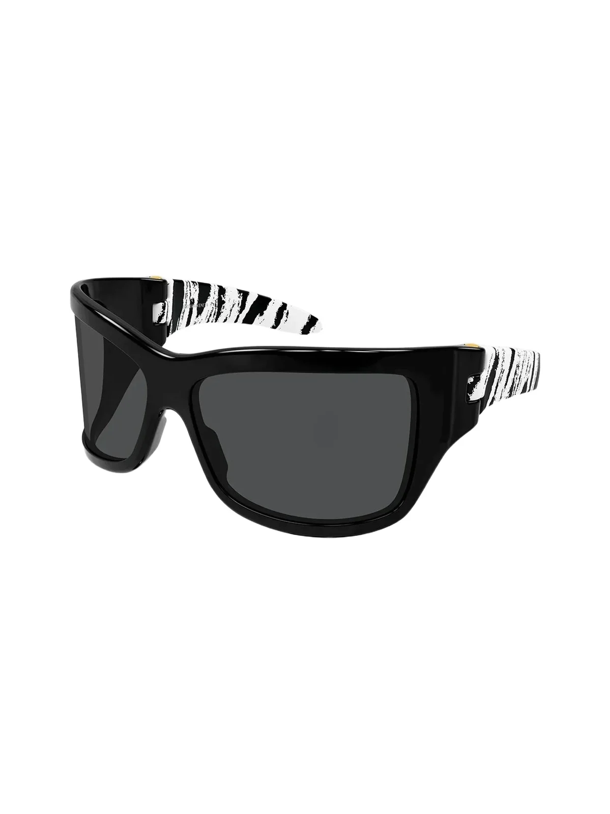 Bottega Veneta Women's Intrecciato 74MM Oversized Wrap Sunglasses