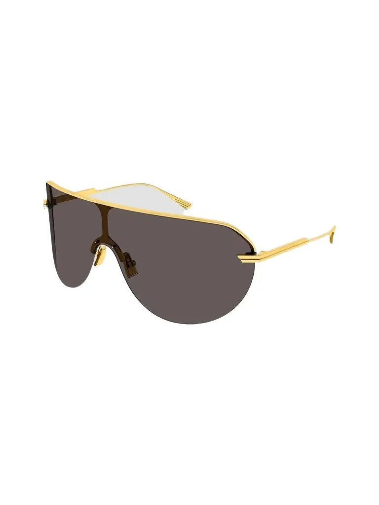 Women's 99MM Shield Metal Sungalsses Women's 99MM Shield Metal Sungalsses