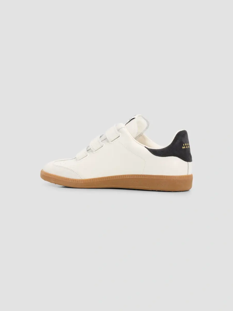 Isabel Marant Women's Beth Leather Low-Top Sneakers | Thumbnail 4