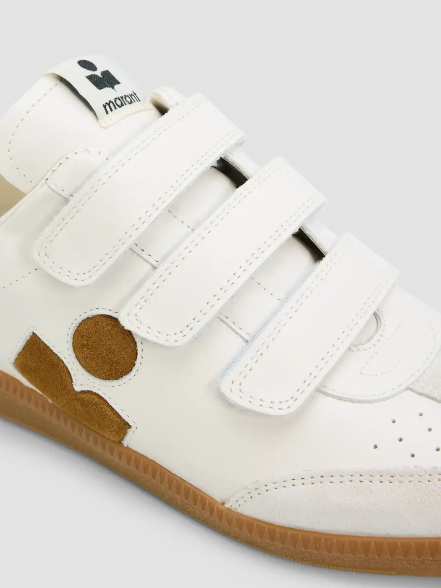 Isabel Marant Women's Beth Leather Low-Top Sneakers | Thumbnail 5