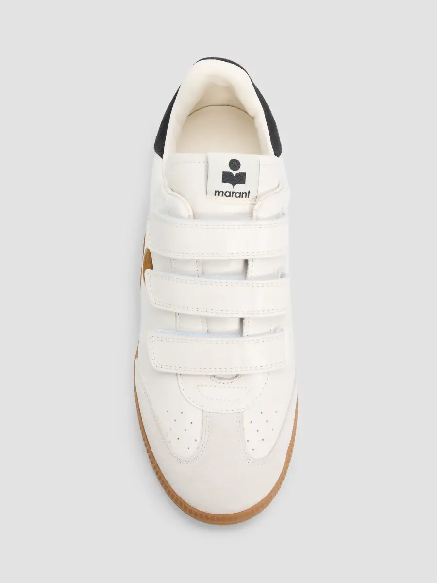 Isabel Marant Women's Beth Leather Low-Top Sneakers | Thumbnail 6