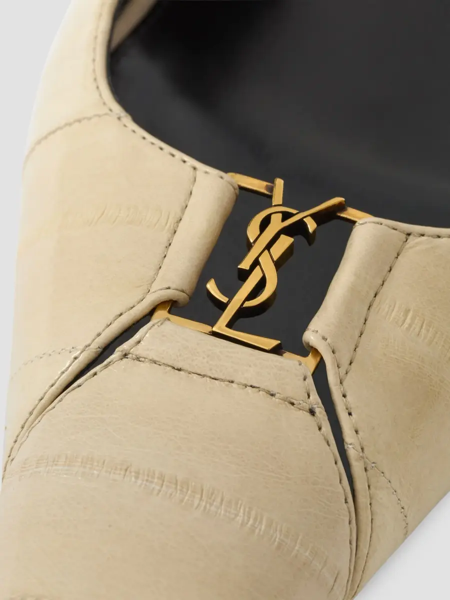 Saint Laurent Women's Babylone Breteuil Slingback Pumps | Thumbnail 4