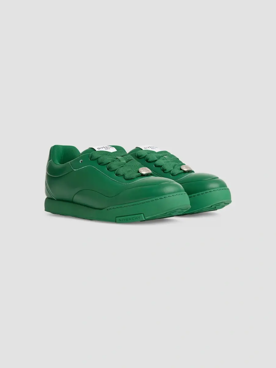 Givenchy Men's Puffy Yard Sneakers in Nappa Leather - Green | Thumbnail 2 Givenchy Men's Puffy Yard Sneakers in Nappa Leather - Green | Thumbnail 2