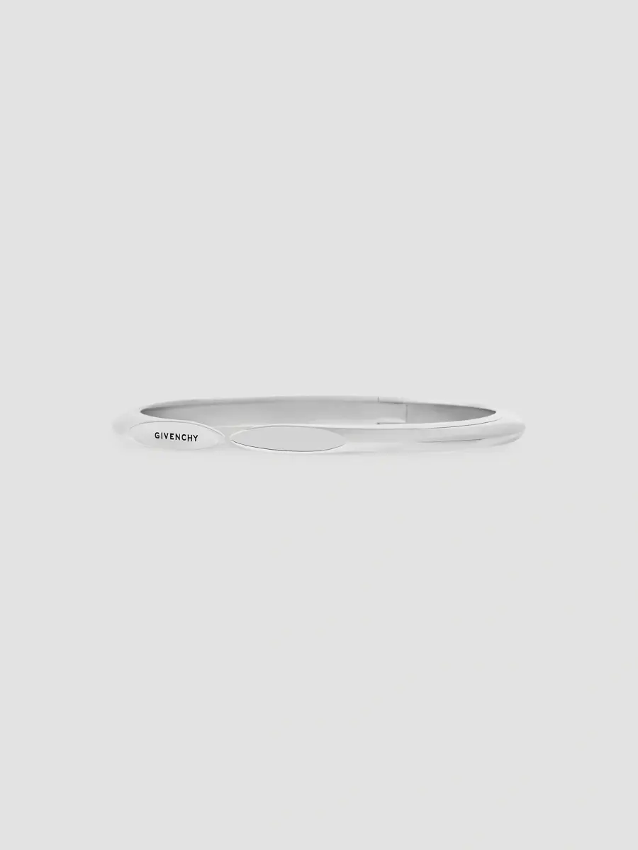 Givenchy Men's Pinch Cuff Bracelet in Metal - Silvery | Thumbnail 3 Givenchy Men's Pinch Cuff Bracelet in Metal - Silvery | Thumbnail 3