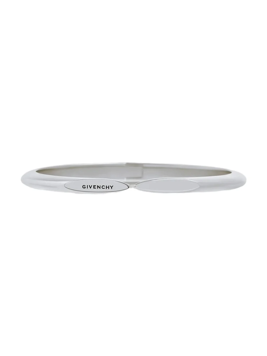 Givenchy Men's Pinch Cuff Bracelet in Metal - Silvery