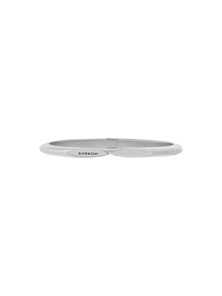 Givenchy Men's Pinch Cuff Bracelet in Metal - Silvery
