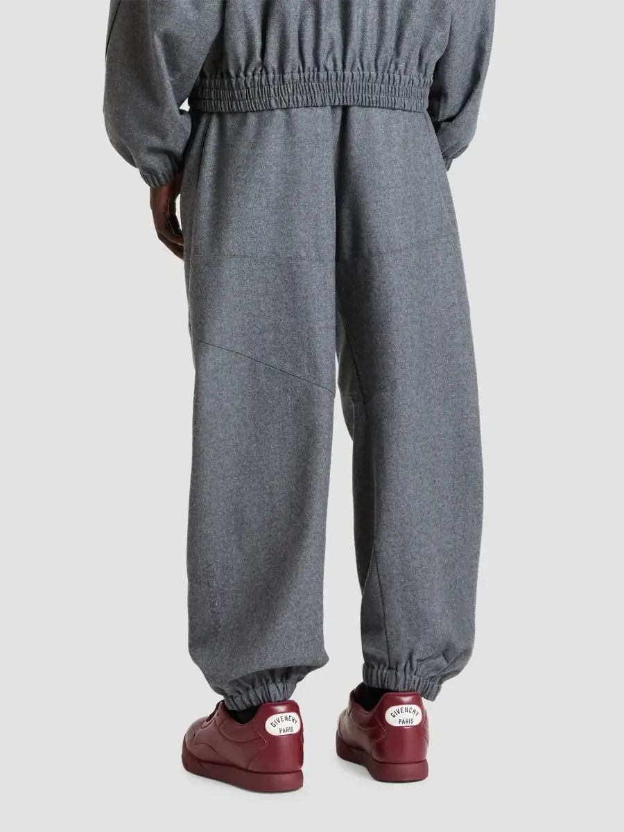 Givenchy Men's Couture Seam Jogger Pants in Flannel - Grey | Thumbnail 5 Givenchy Men's Couture Seam Jogger Pants in Flannel - Grey | Thumbnail 5