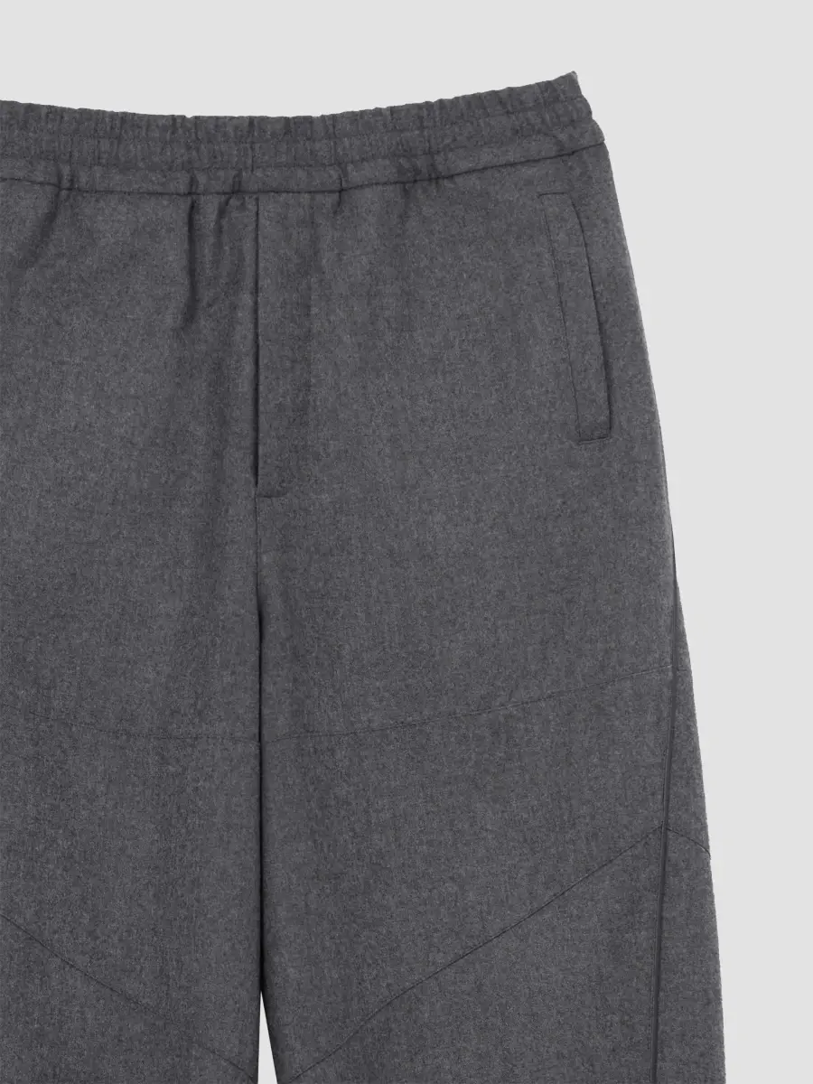 Givenchy Men's Couture Seam Jogger Pants in Flannel - Grey | Thumbnail 6 Givenchy Men's Couture Seam Jogger Pants in Flannel - Grey | Thumbnail 6