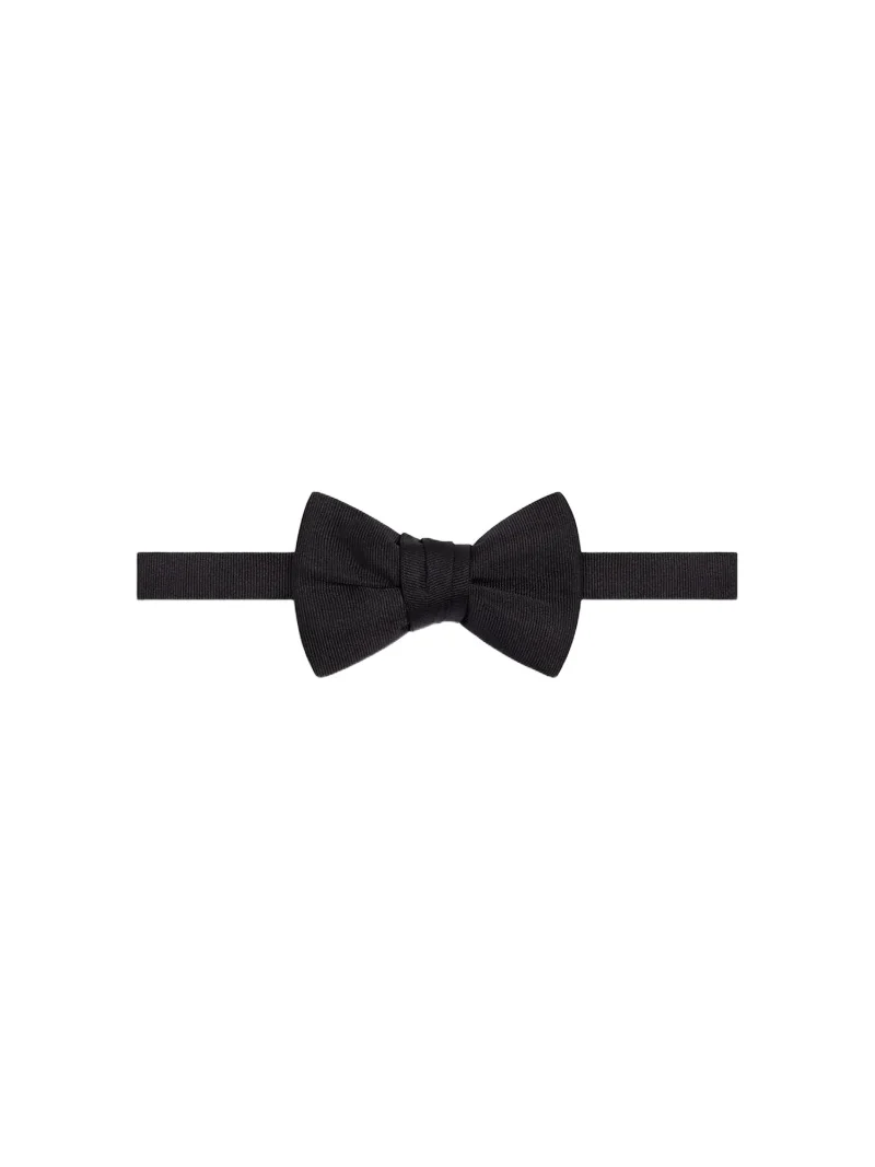 Givenchy Men's Bow Tie in Silk Jacquard - Black