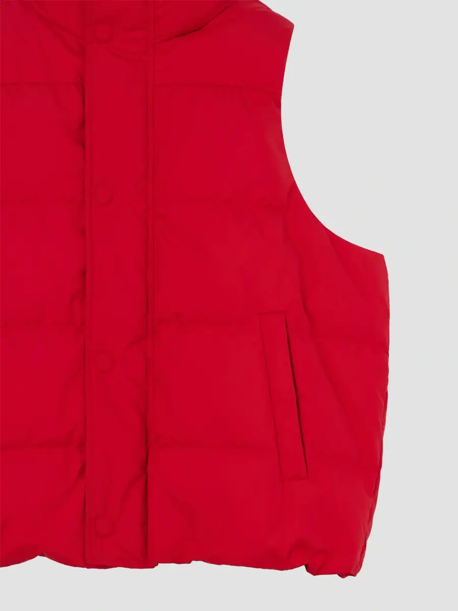 Givenchy Men's Sleeveless Gilet with Embroidery - Poppy Red | Thumbnail 9 Givenchy Men's Sleeveless Gilet with Embroidery - Poppy Red | Thumbnail 9