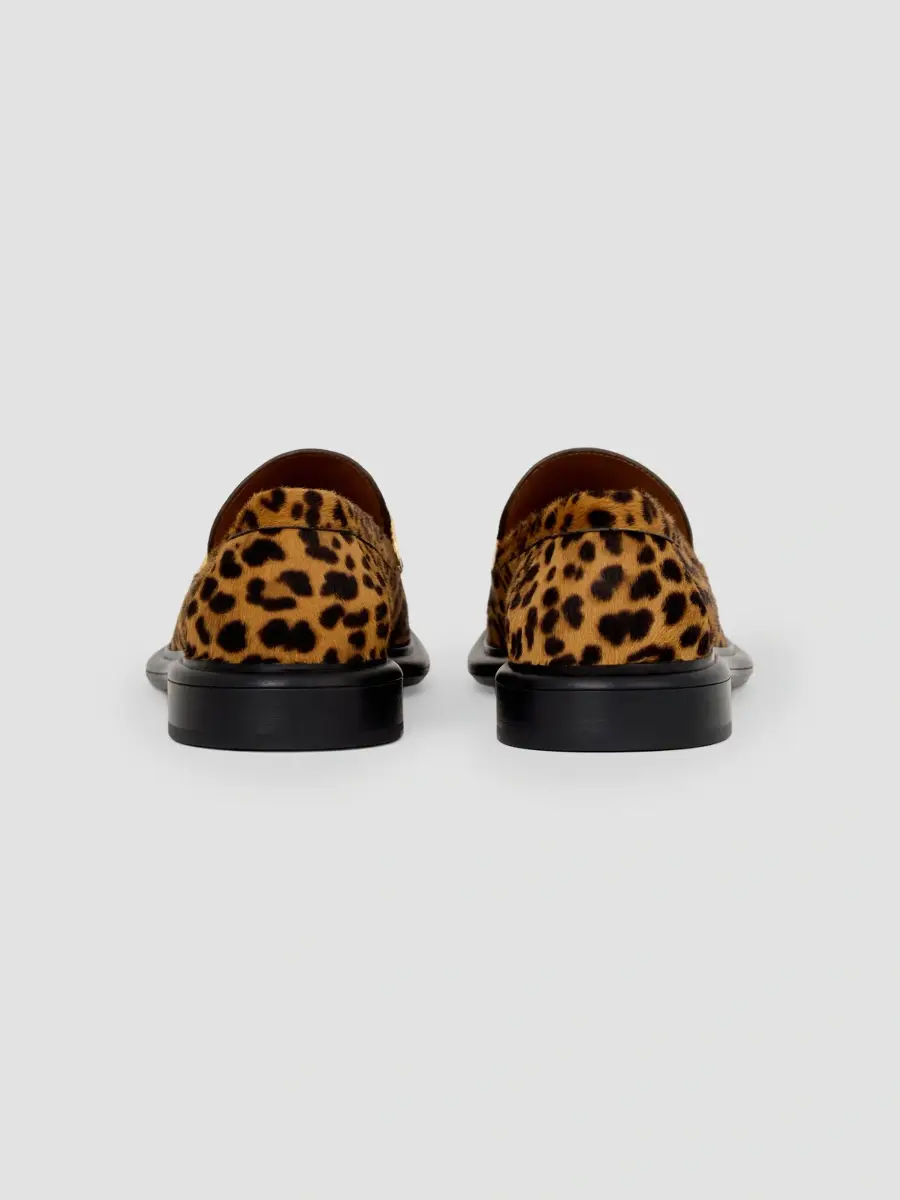 Givenchy Women's Pinch Loafers in Leopard-Effect Pony Leather | Thumbnail 3 Givenchy Women's Pinch Loafers in Leopard-Effect Pony Leather | Thumbnail 3