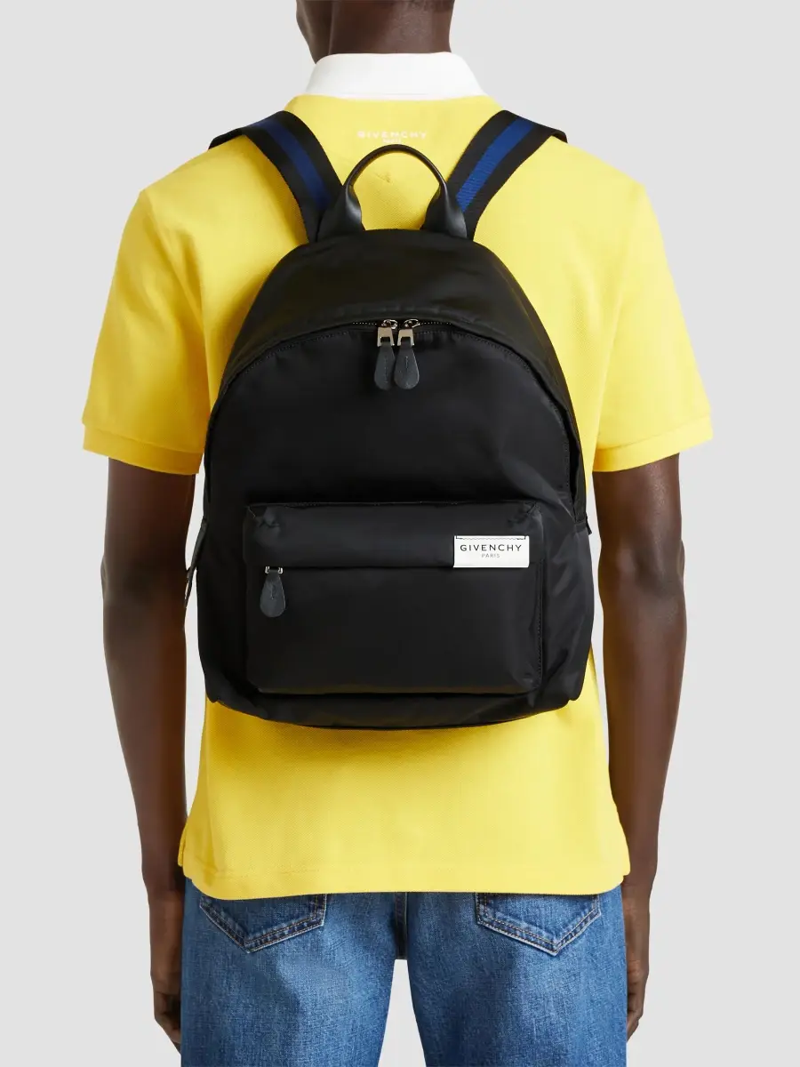 Givenchy Men's Cargo Backpack in Nylon - Black | Thumbnail 2 Givenchy Men's Cargo Backpack in Nylon - Black | Thumbnail 2