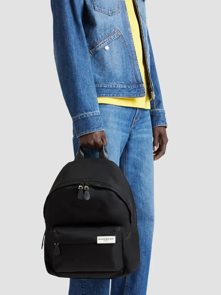 Givenchy Men's Cargo Backpack in Nylon - Black | Thumbnail 3 Givenchy Men's Cargo Backpack in Nylon - Black | Thumbnail 3