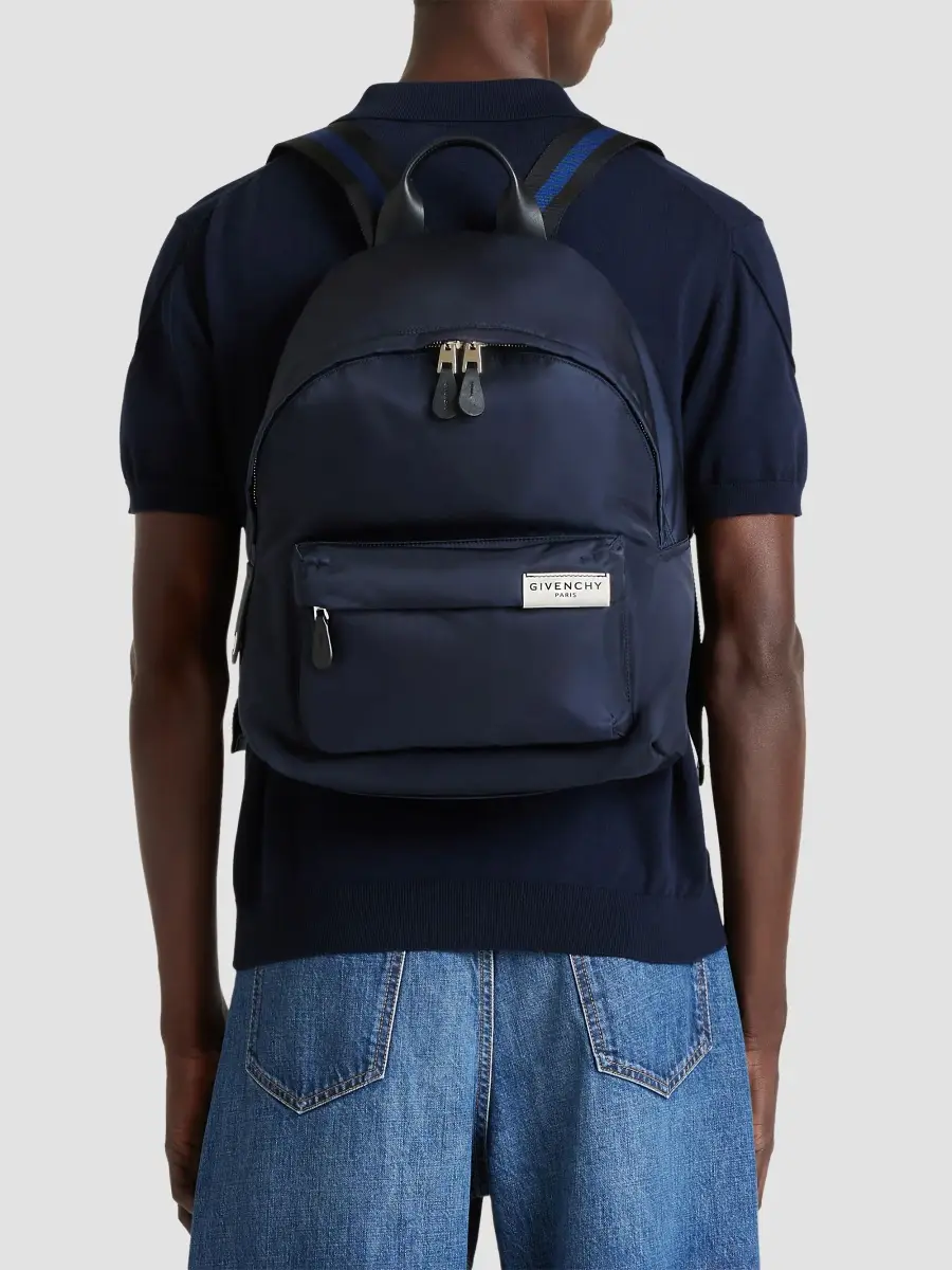 Givenchy Men's Cargo Backpack in Nylon - Navy | Thumbnail 2 Givenchy Men's Cargo Backpack in Nylon - Navy | Thumbnail 2