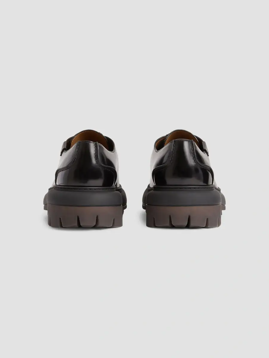 Givenchy Men's Cargo Derbies in Brushed Leather - Black | Thumbnail 5 Givenchy Men's Cargo Derbies in Brushed Leather - Black | Thumbnail 5