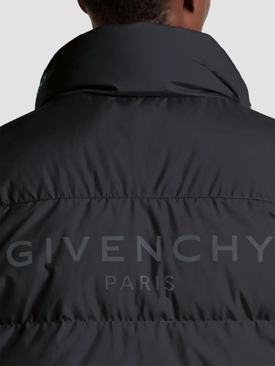 Givenchy Men's Sleeveless Gilet with Embroidery - Black | Thumbnail 5 Givenchy Men's Sleeveless Gilet with Embroidery - Black | Thumbnail 5