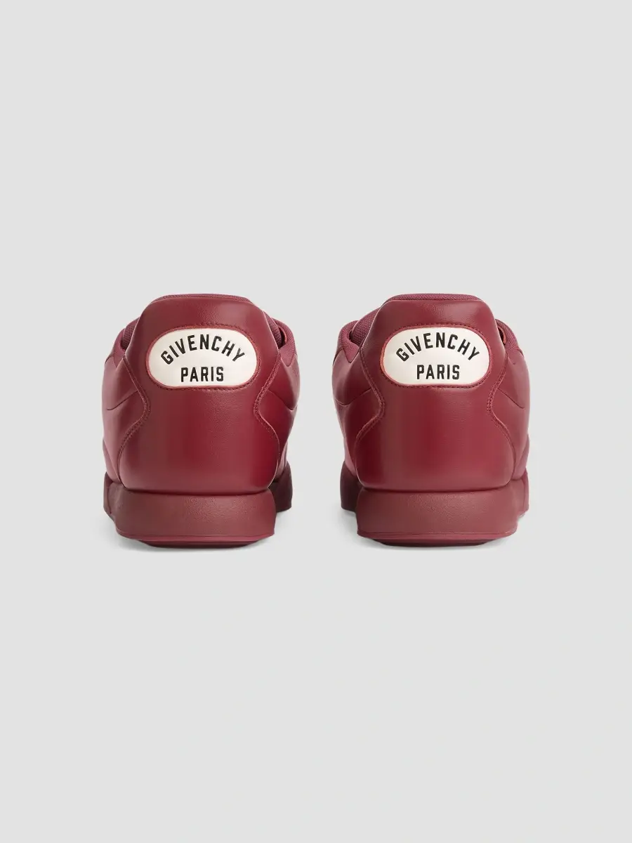 Givenchy Men's Puffy Yard Sneakers in Nappa Leather - Deep Red | Thumbnail 5