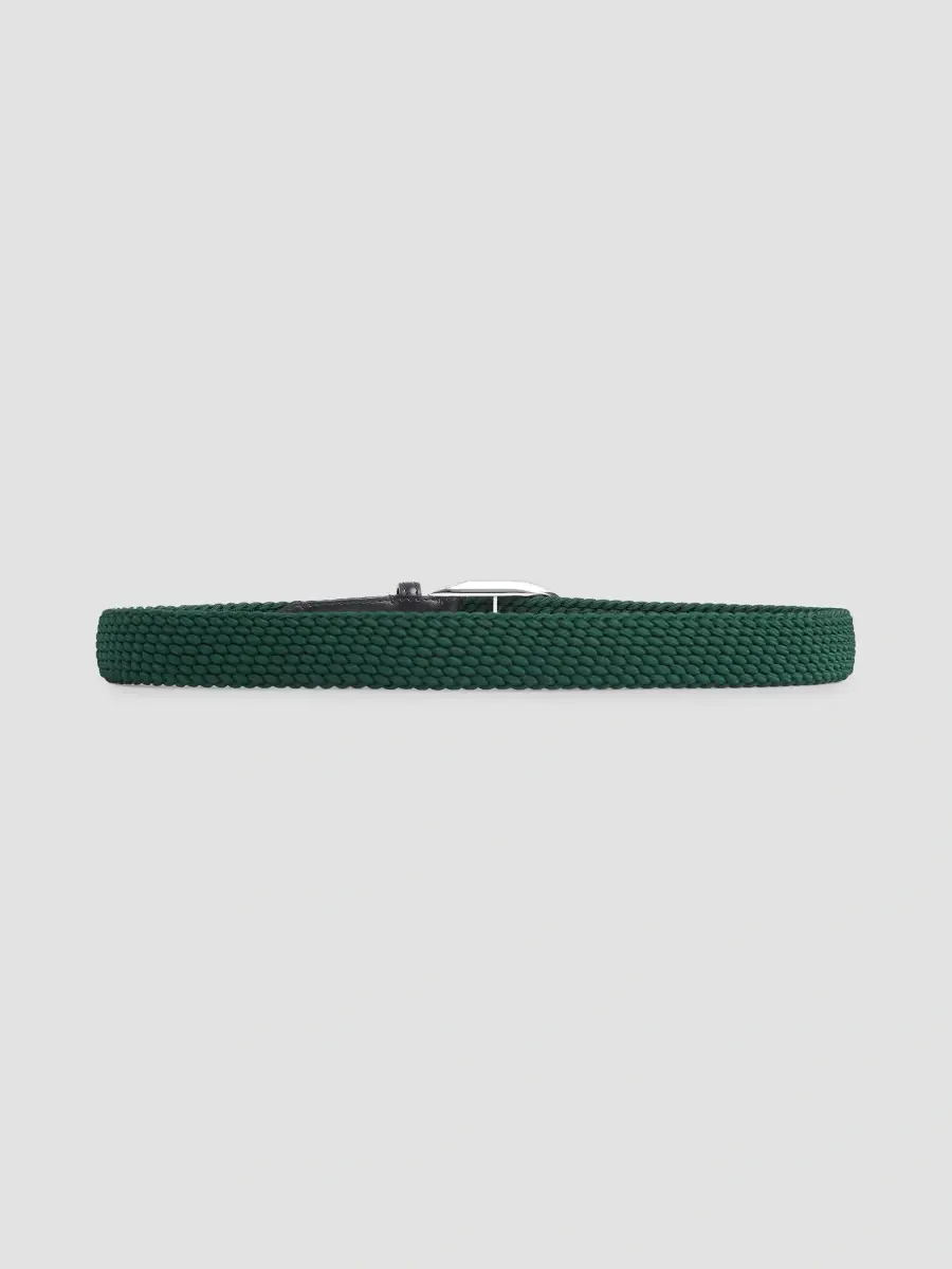 Givenchy Men's Pinch Braided Belt in Webbing - Khaki | Thumbnail 3