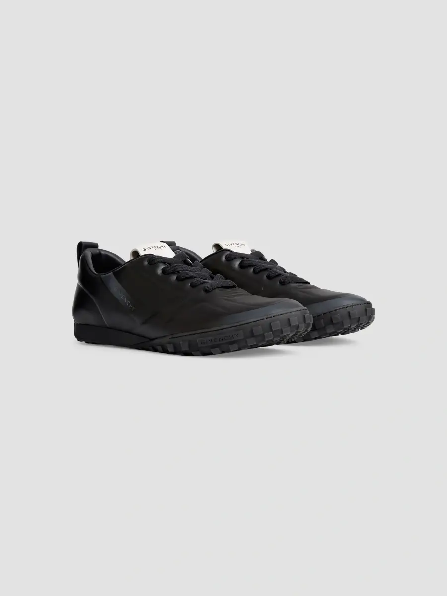 Givenchy Men's Glide Sneakers in Leather - Black | Thumbnail 2 Givenchy Men's Glide Sneakers in Leather - Black | Thumbnail 2