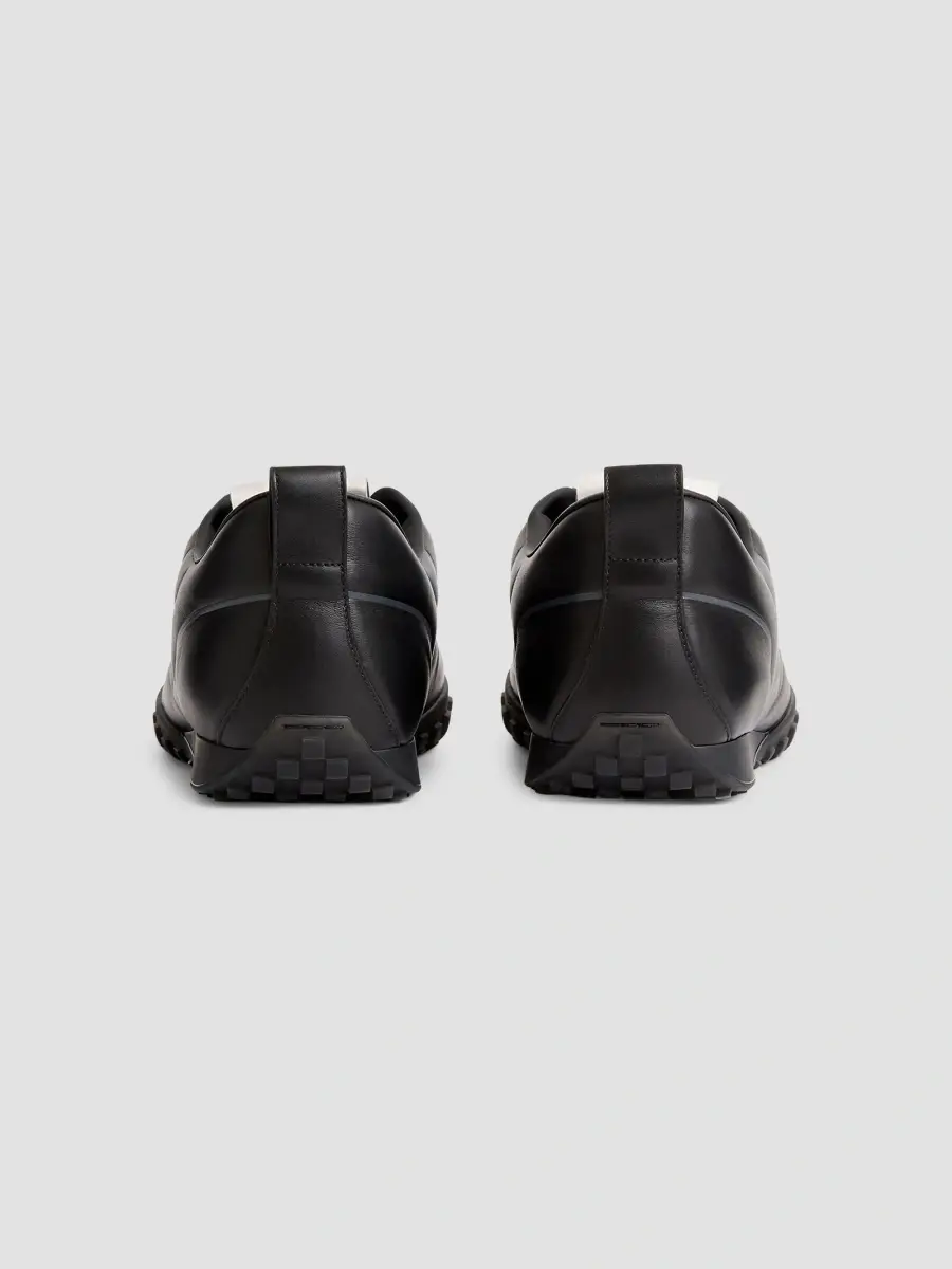 Givenchy Men's Glide Sneakers in Leather - Black | Thumbnail 5 Givenchy Men's Glide Sneakers in Leather - Black | Thumbnail 5