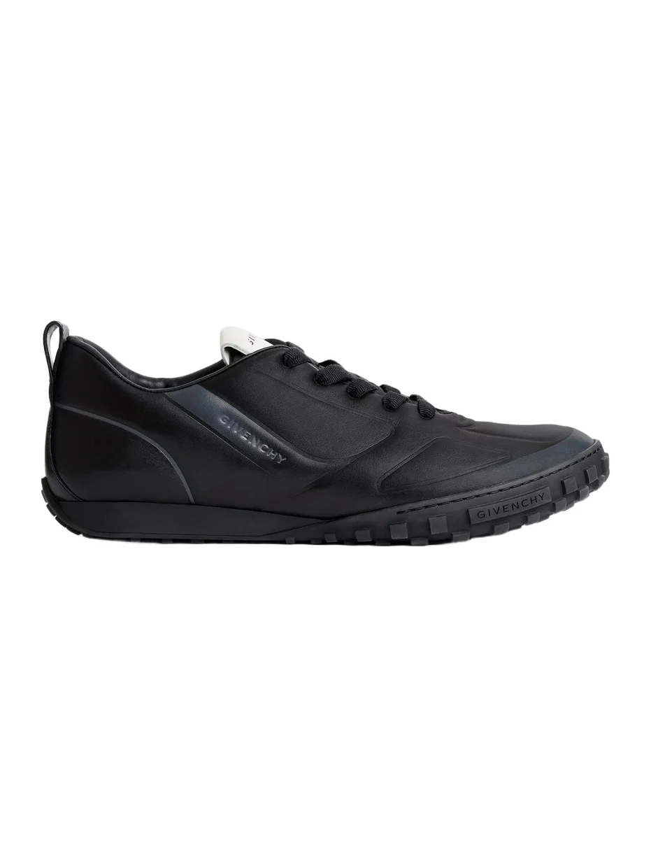 Givenchy Men's Glide Sneakers in Leather - Black