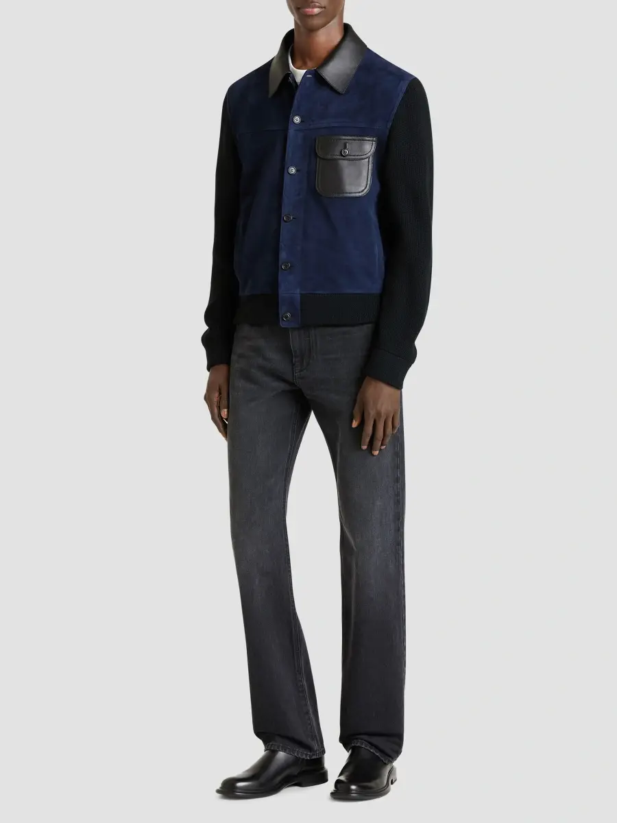 Givenchy Men's Mix Material Jacket | Thumbnail 2 Givenchy Men's Mix Material Jacket | Thumbnail 2