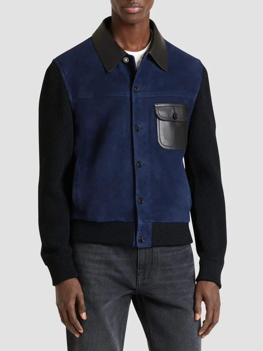 Givenchy Men's Mix Material Jacket | Thumbnail 5 Givenchy Men's Mix Material Jacket | Thumbnail 5