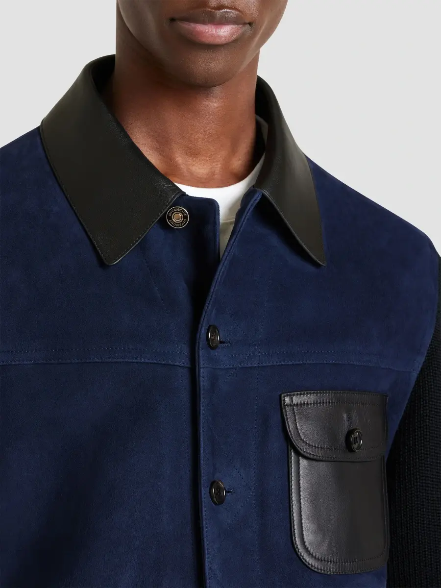 Givenchy Men's Mix Material Jacket | Thumbnail 7 Givenchy Men's Mix Material Jacket | Thumbnail 7