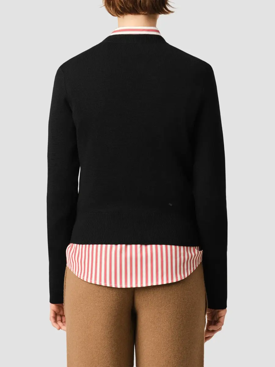 AMI PARIS Women's Ami De Coeur Crewneck Sweater | Thumbnail 3