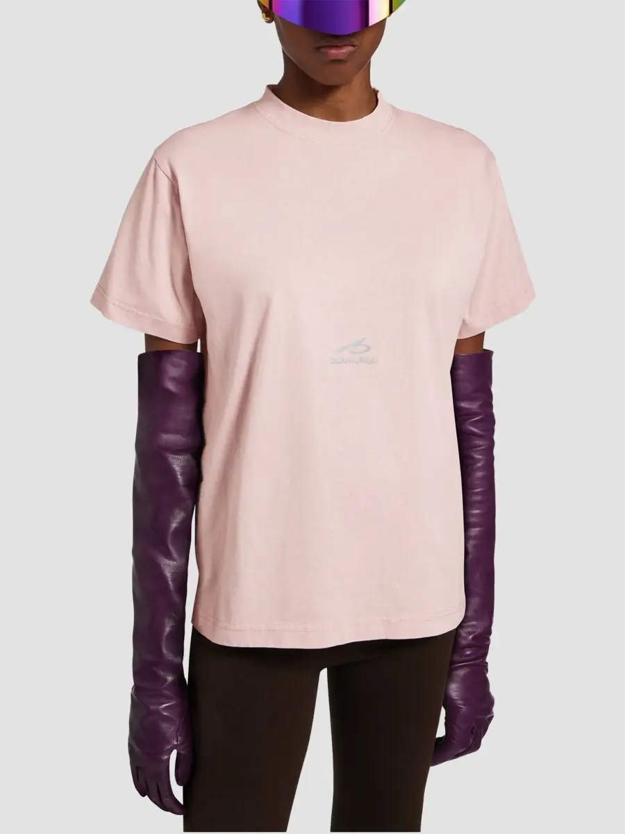 Balenciaga Women's Bodies Short Sleeves T-Shirt | Thumbnail 3