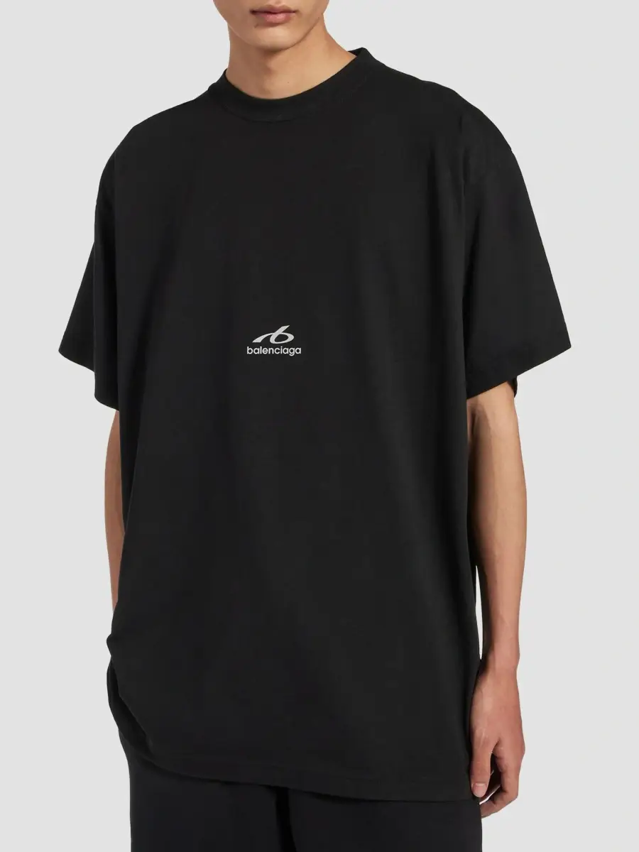 Balenciaga Men's Bodies Oversized T-Shirt | Thumbnail 3